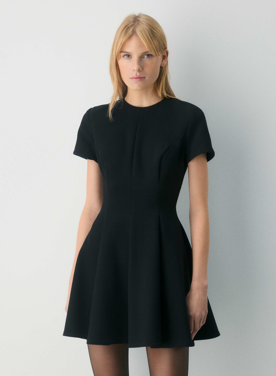 bowery dress black