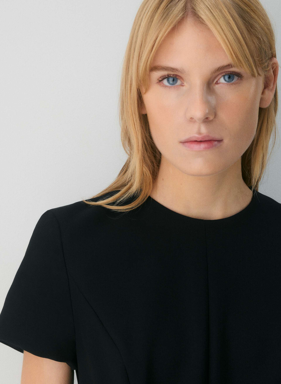 bowery dress black