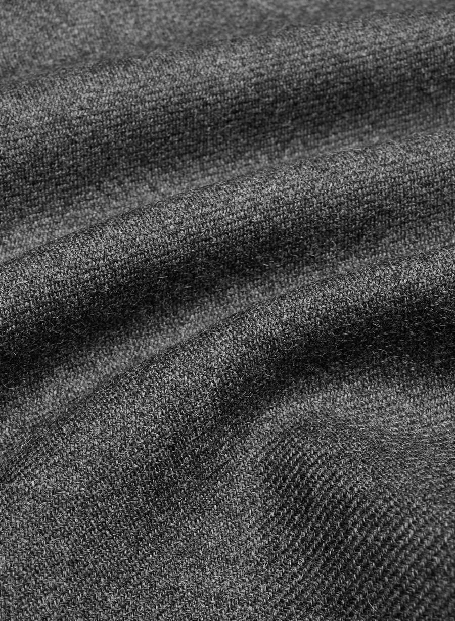 agency wool pant heather charcoal