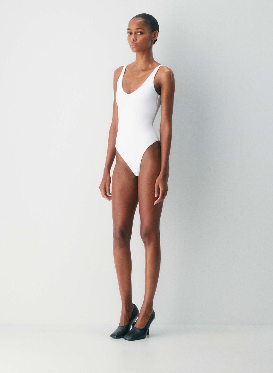 original contour apex bodysuit bright white