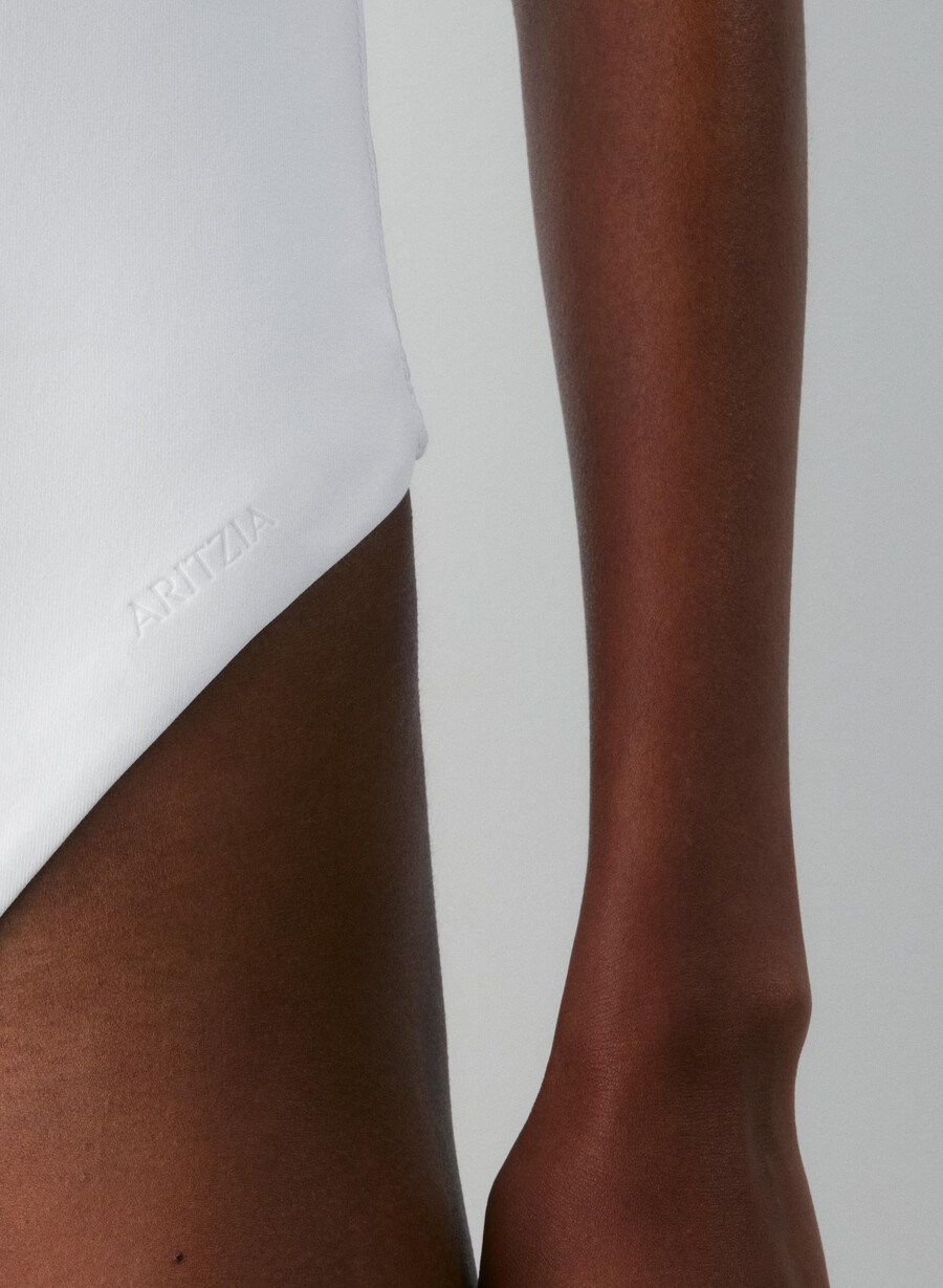 original contour apex bodysuit bright white