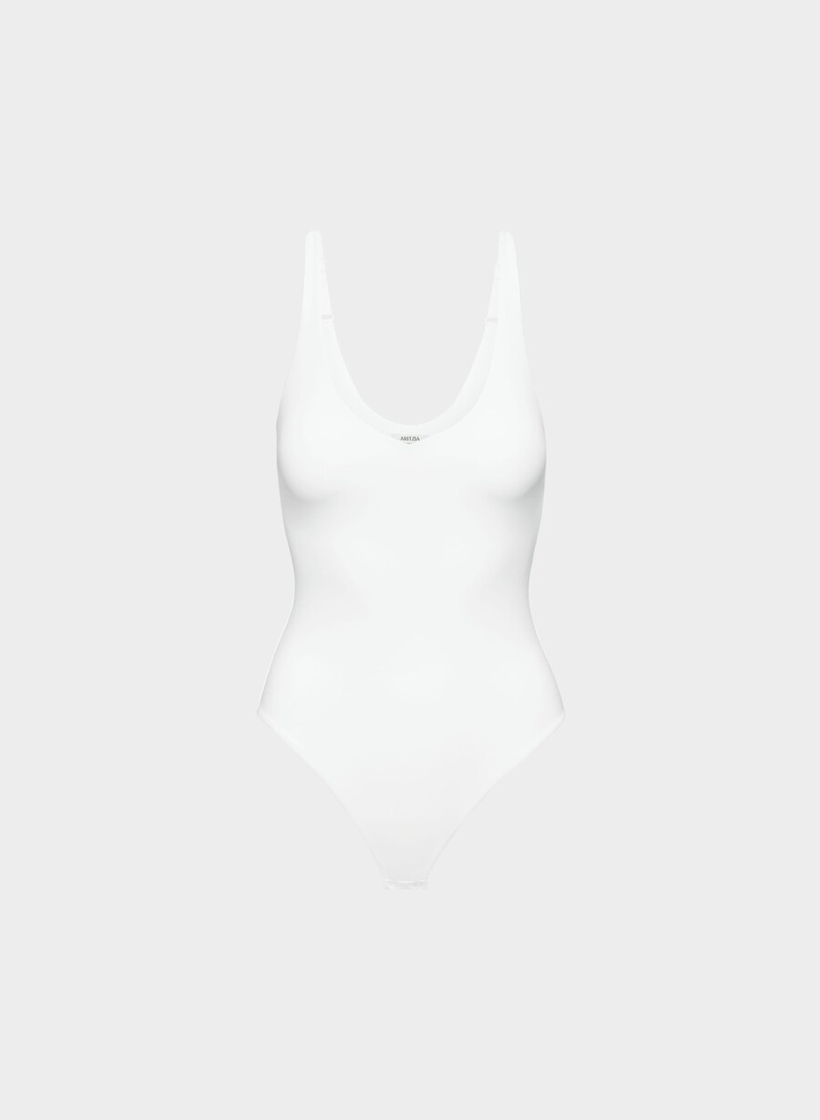 original contour apex bodysuit bright white