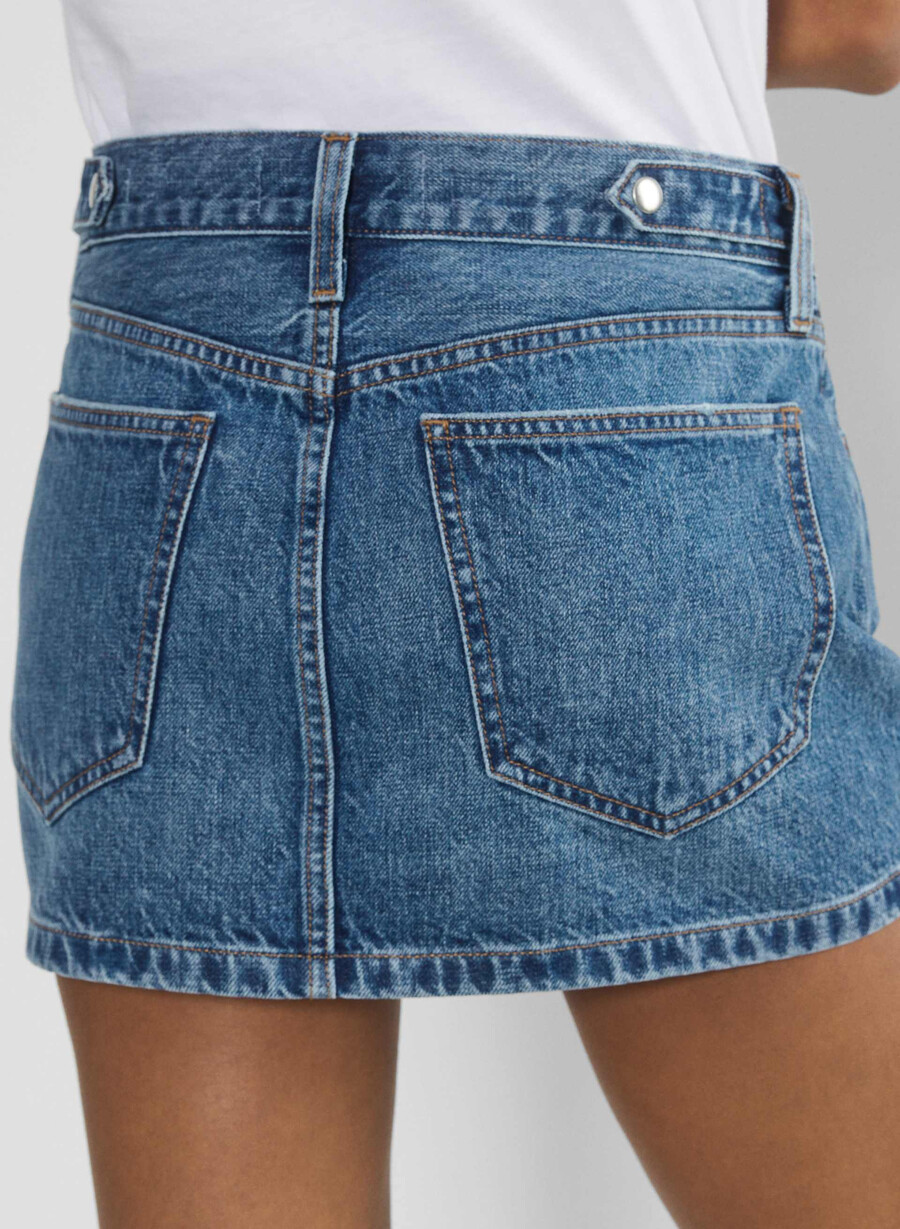 denim forum the 90s vintage micro denim skirt 5 yrs kiss n tell bl