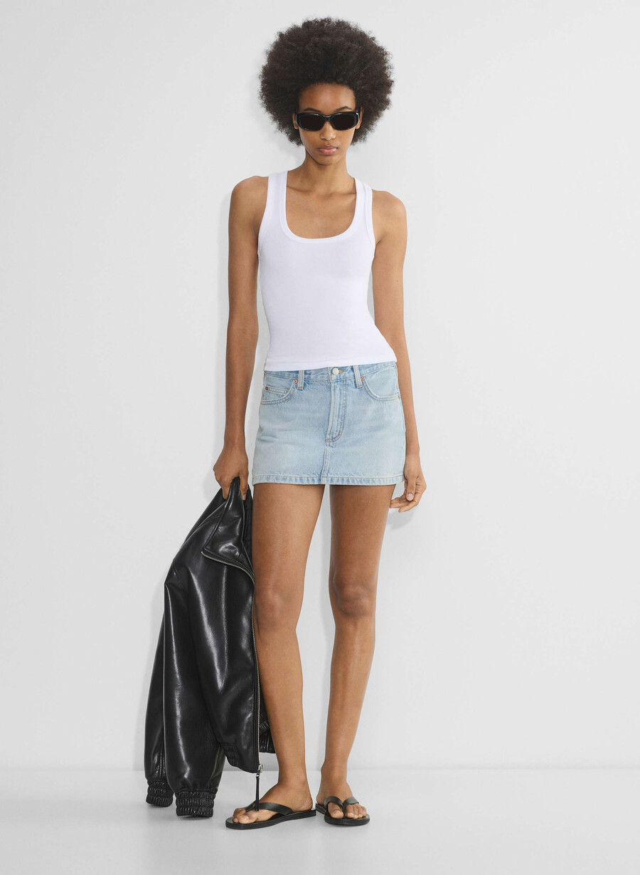 denim forum the 90s vintage micro denim skirt here comes the sn bl