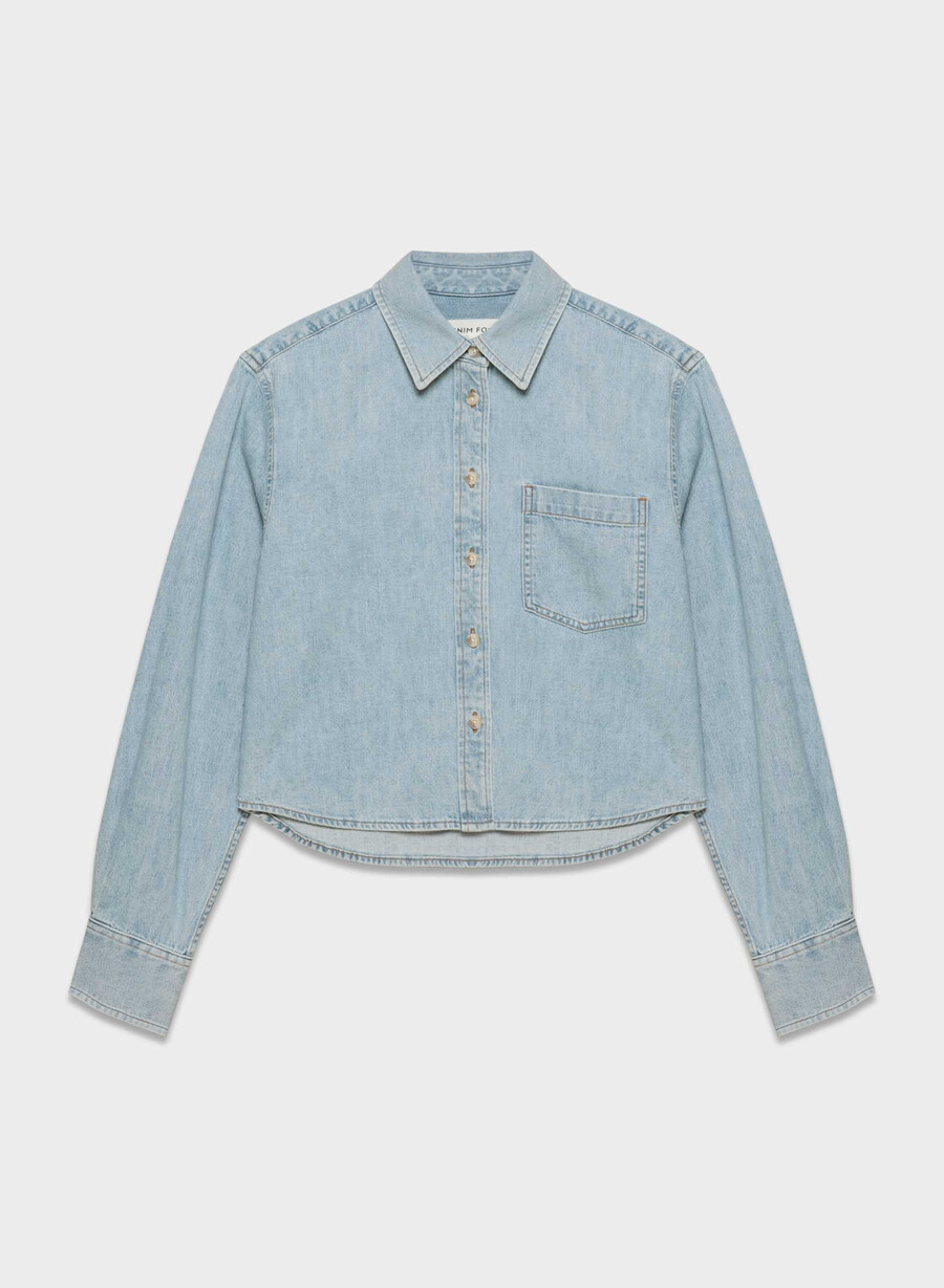 denim forum the 80s comfy waist denim shirt here comes the sn bl