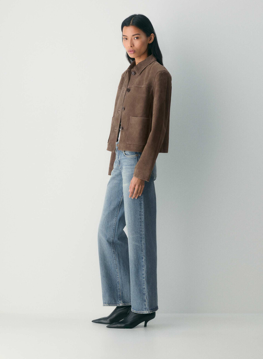 denim forum pam super lo-rise wide jean vintage medium blue