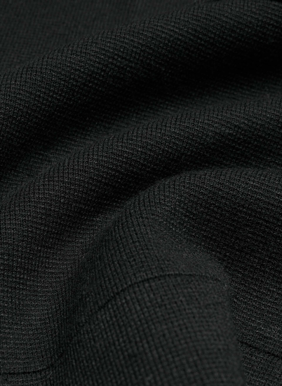 new society cardigan - wonder yarn black