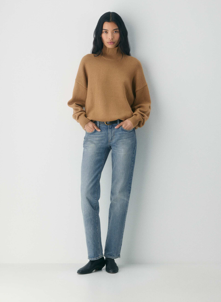 chunky merino wool turtleneck saville