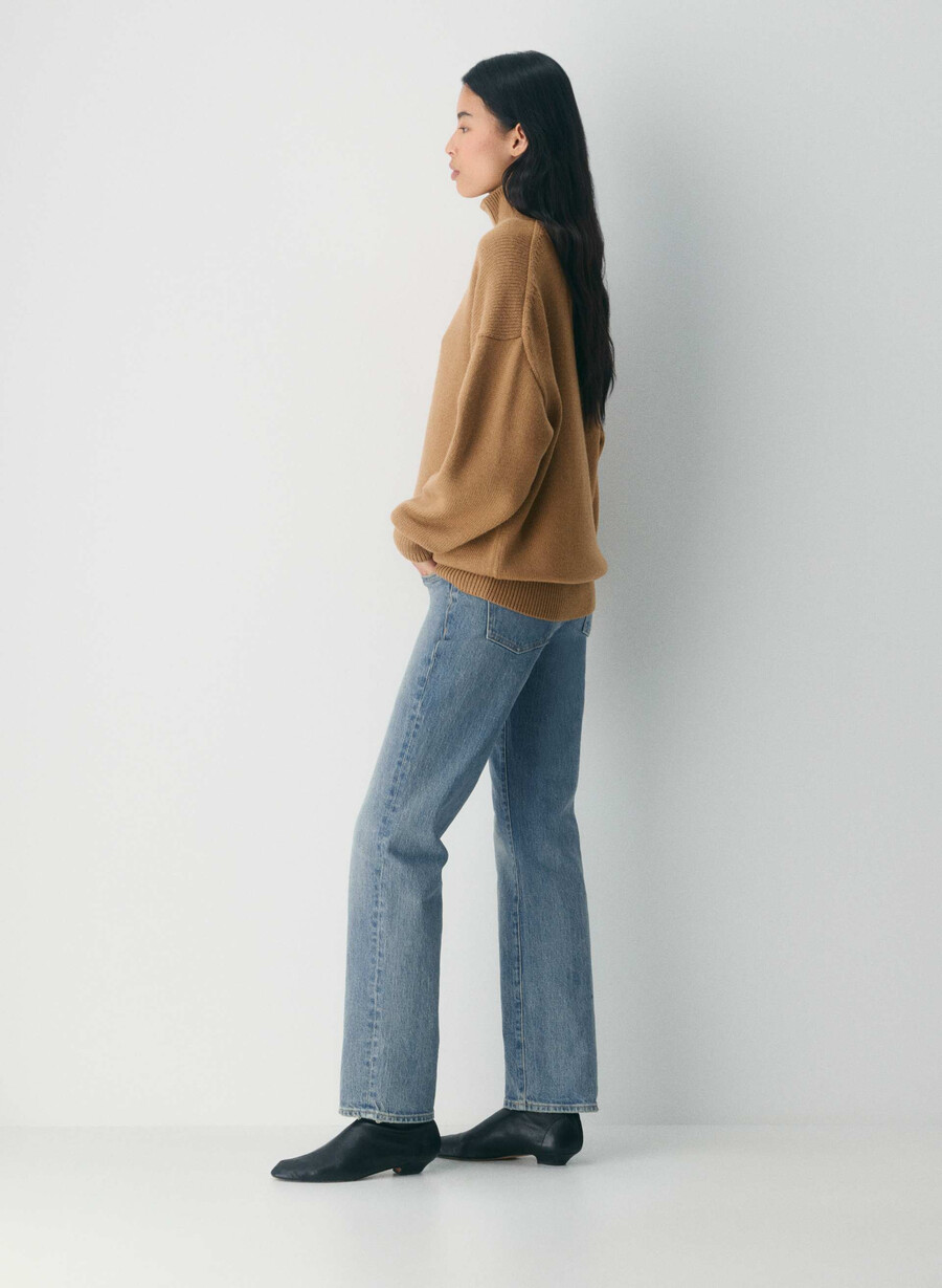 chunky merino wool turtleneck saville