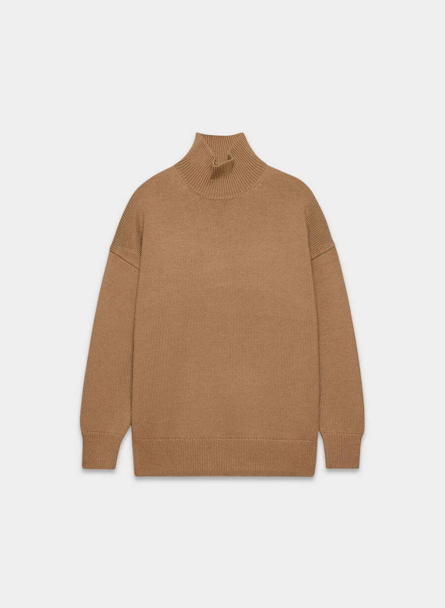 chunky merino wool turtleneck saville