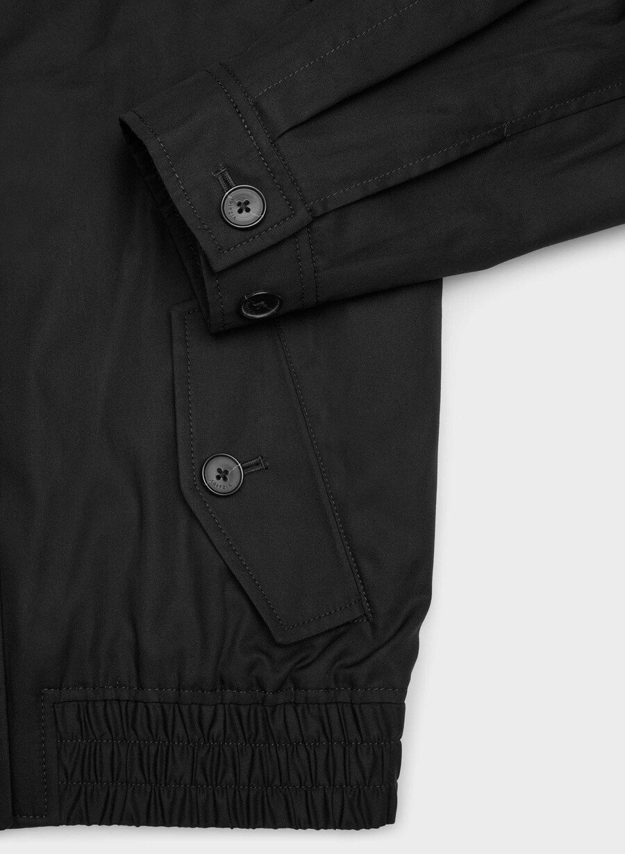 the arno jacket - city twill black