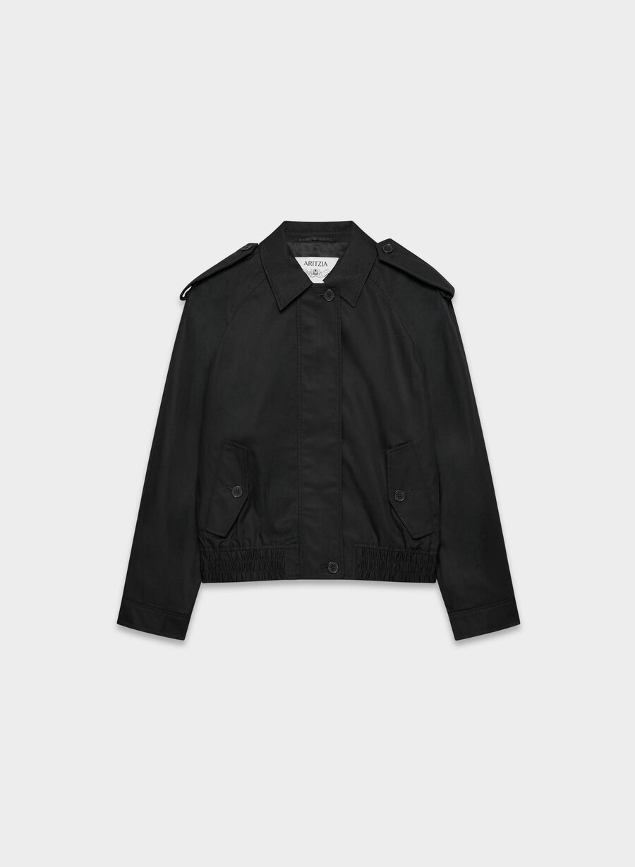 the arno jacket - city twill black