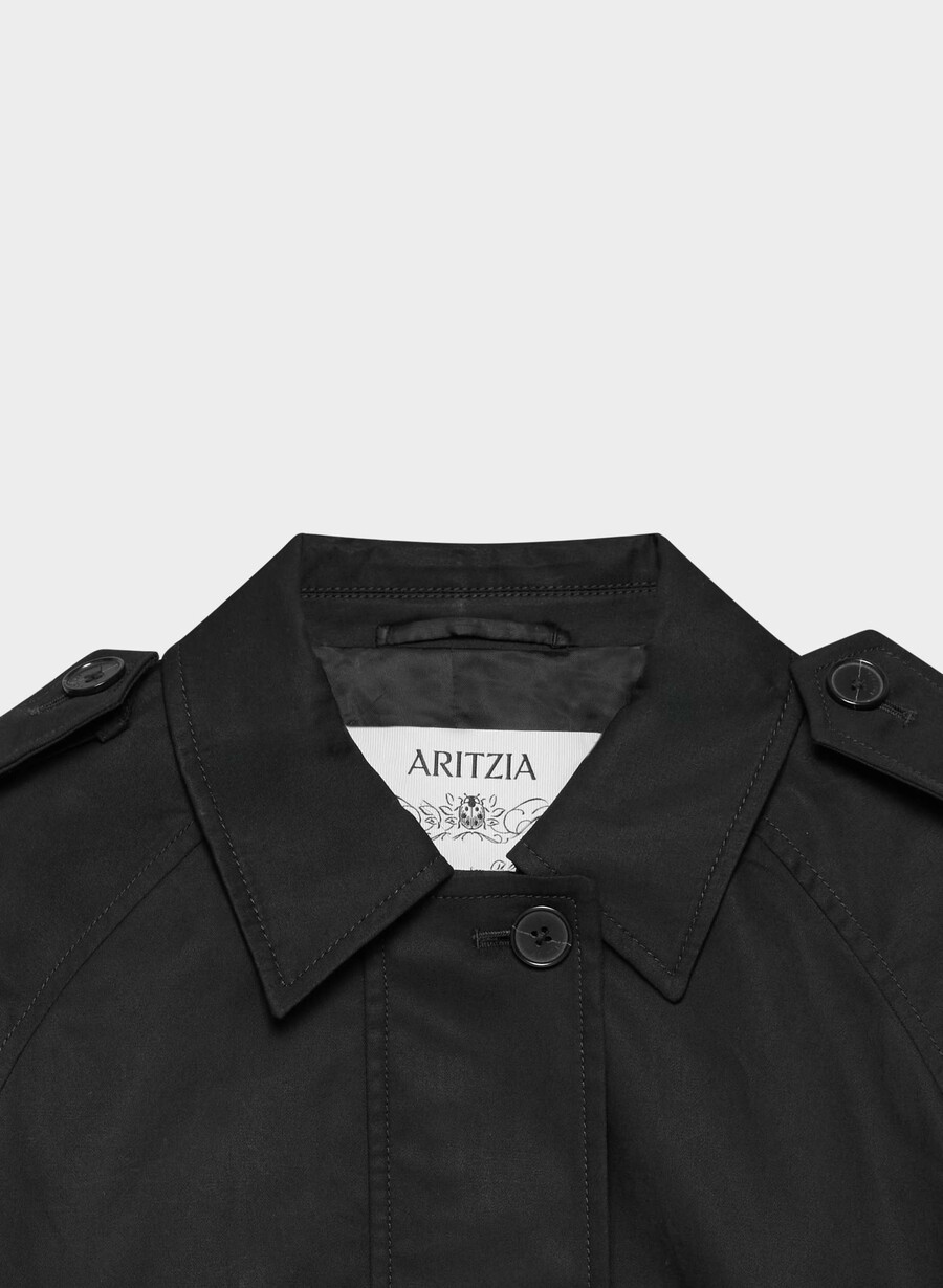 the arno jacket - city twill black