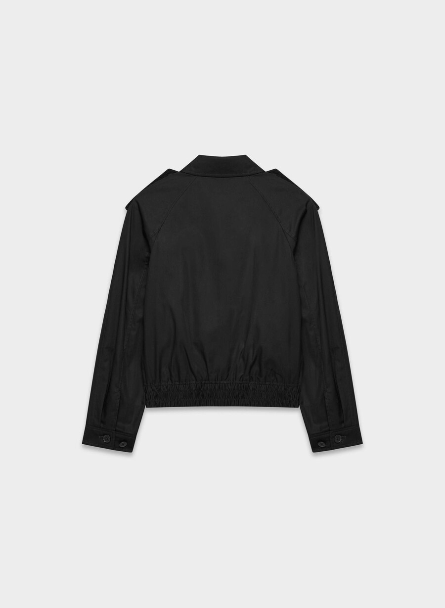 the arno jacket - city twill black