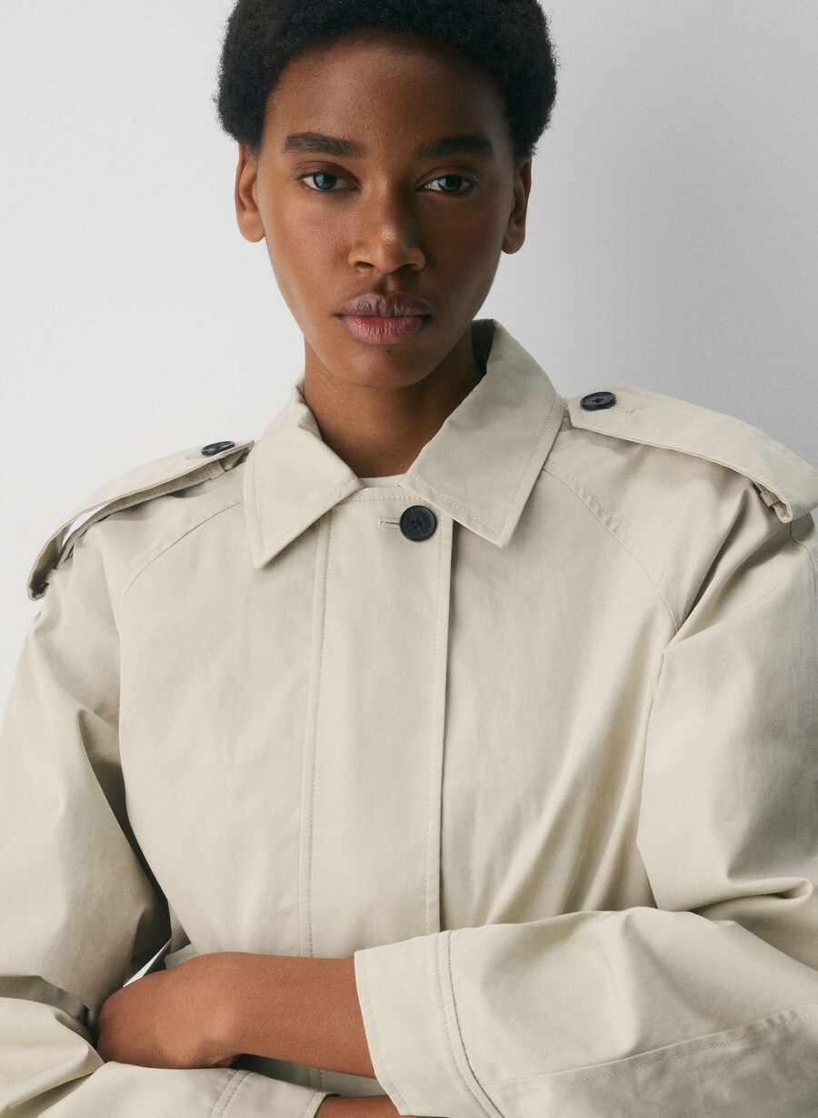 the arno jacket - city twill oyster