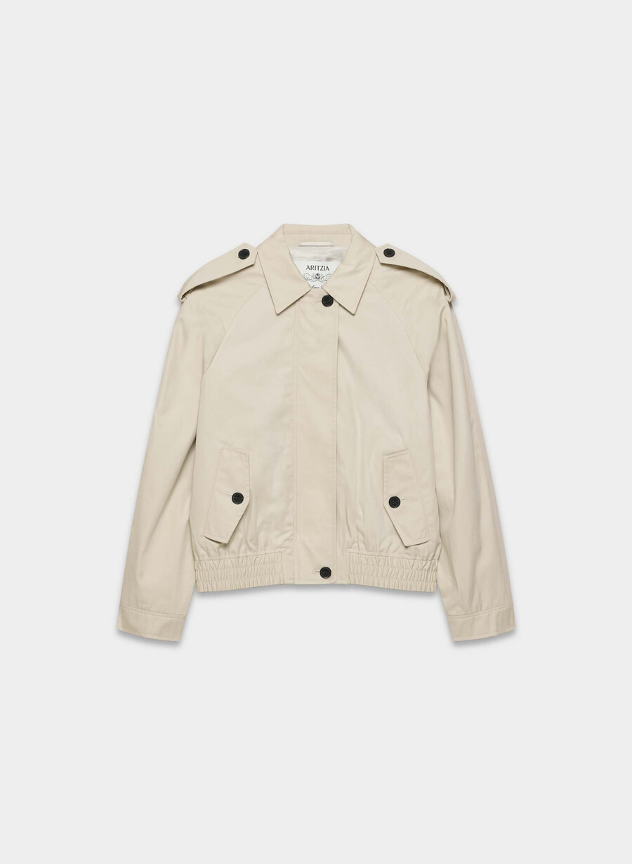 the arno jacket - city twill oyster
