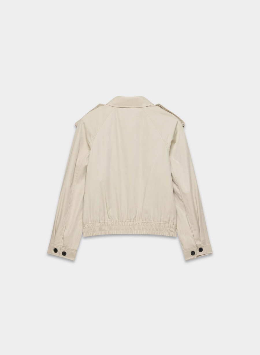 the arno jacket - city twill oyster