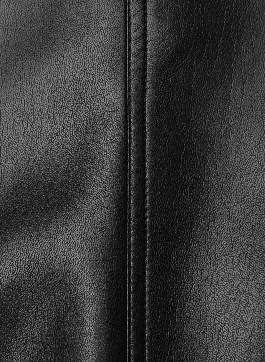 kerr jacket - unreal leather black