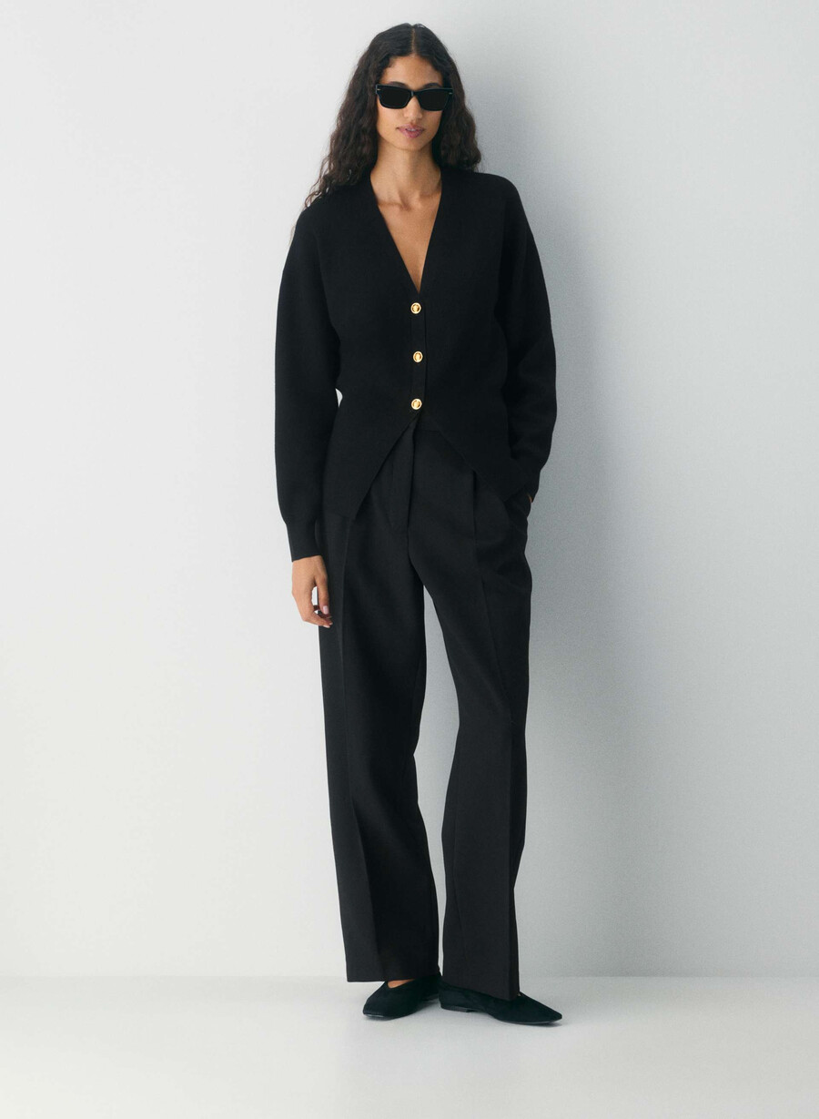 tribeca cardigan black