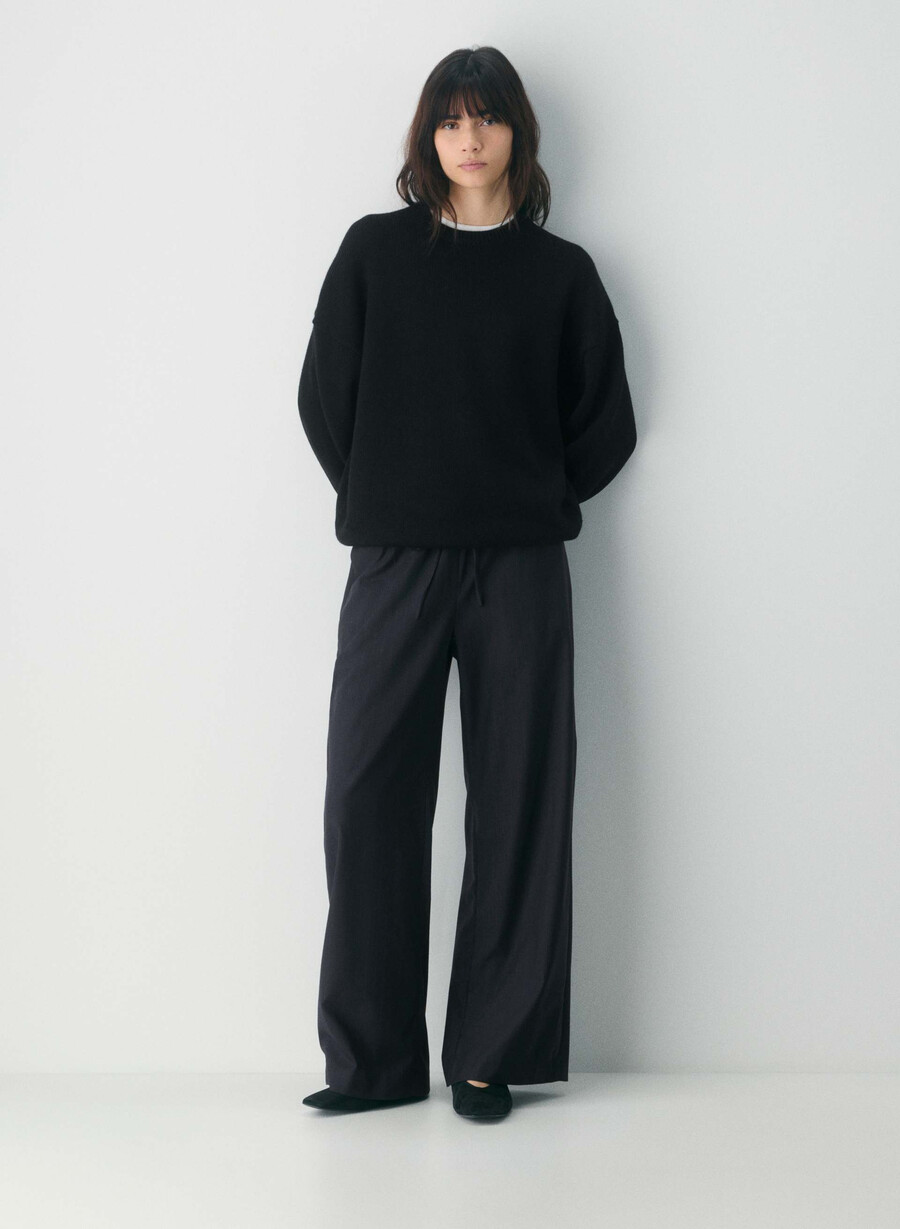 the lodge pant - refined brnt stripe dk n nvgr