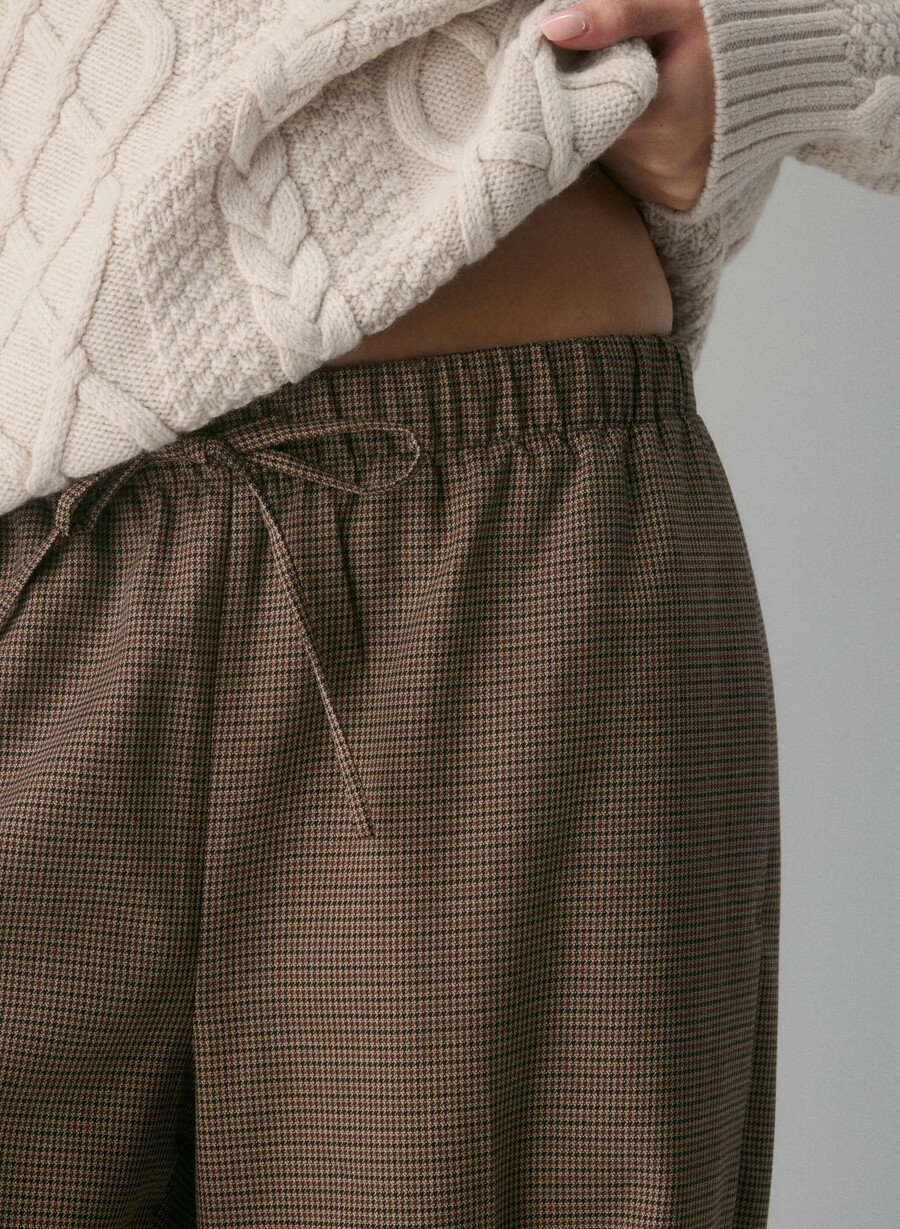 the lodge pant - refined orl check r m brd br