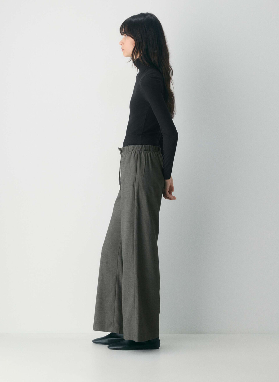 the lodge pant - refined heather charcoal