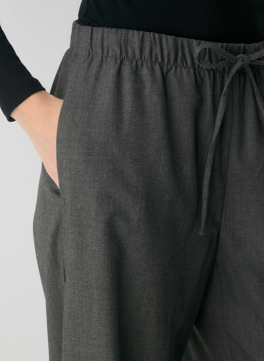 the lodge pant - refined heather charcoal