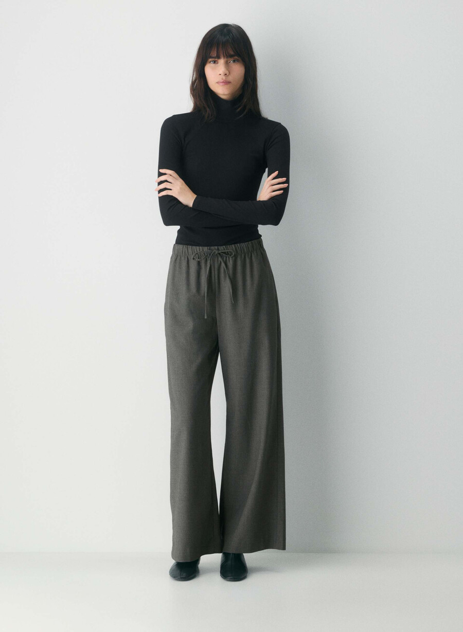the lodge pant - refined heather charcoal