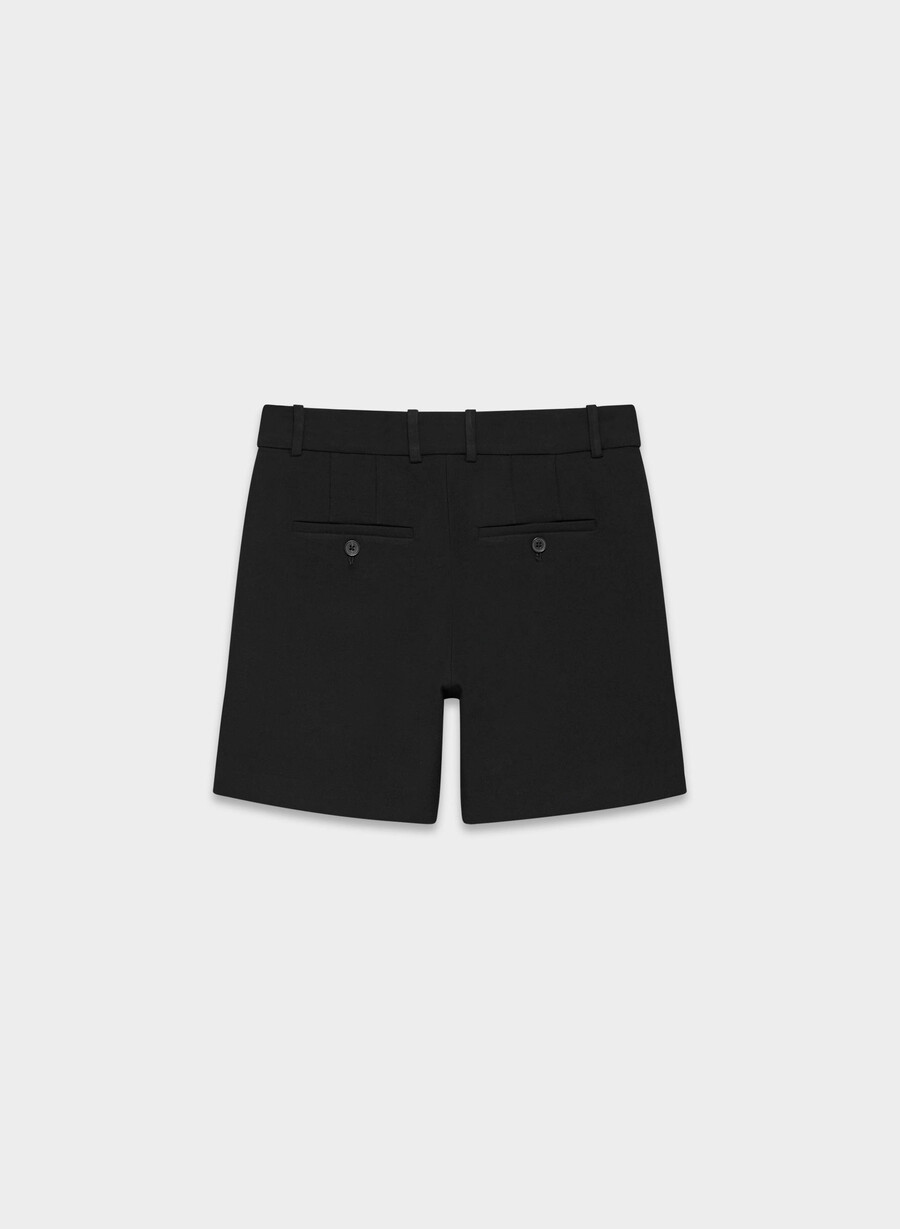 new agency mid-thigh short black