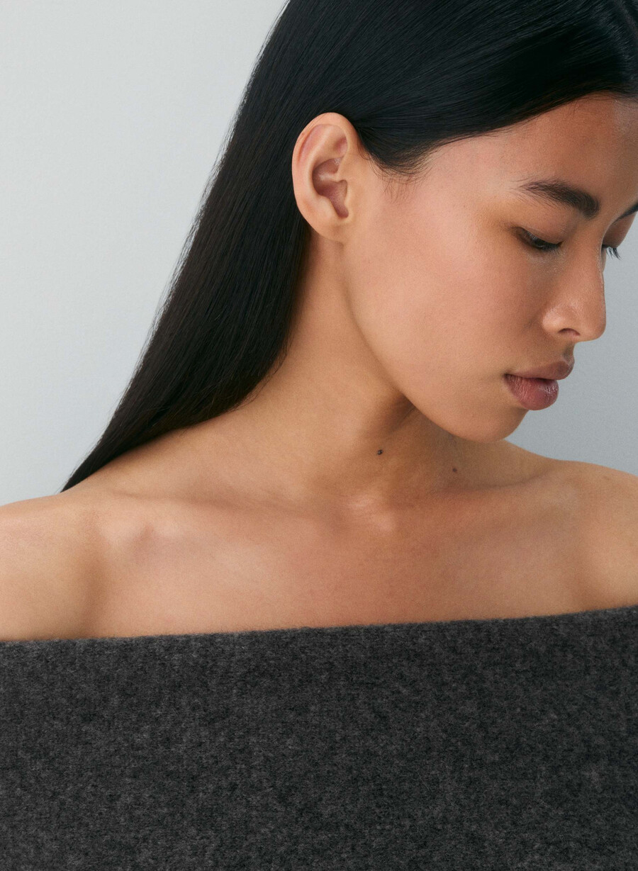astoria sweater heather charcoal
