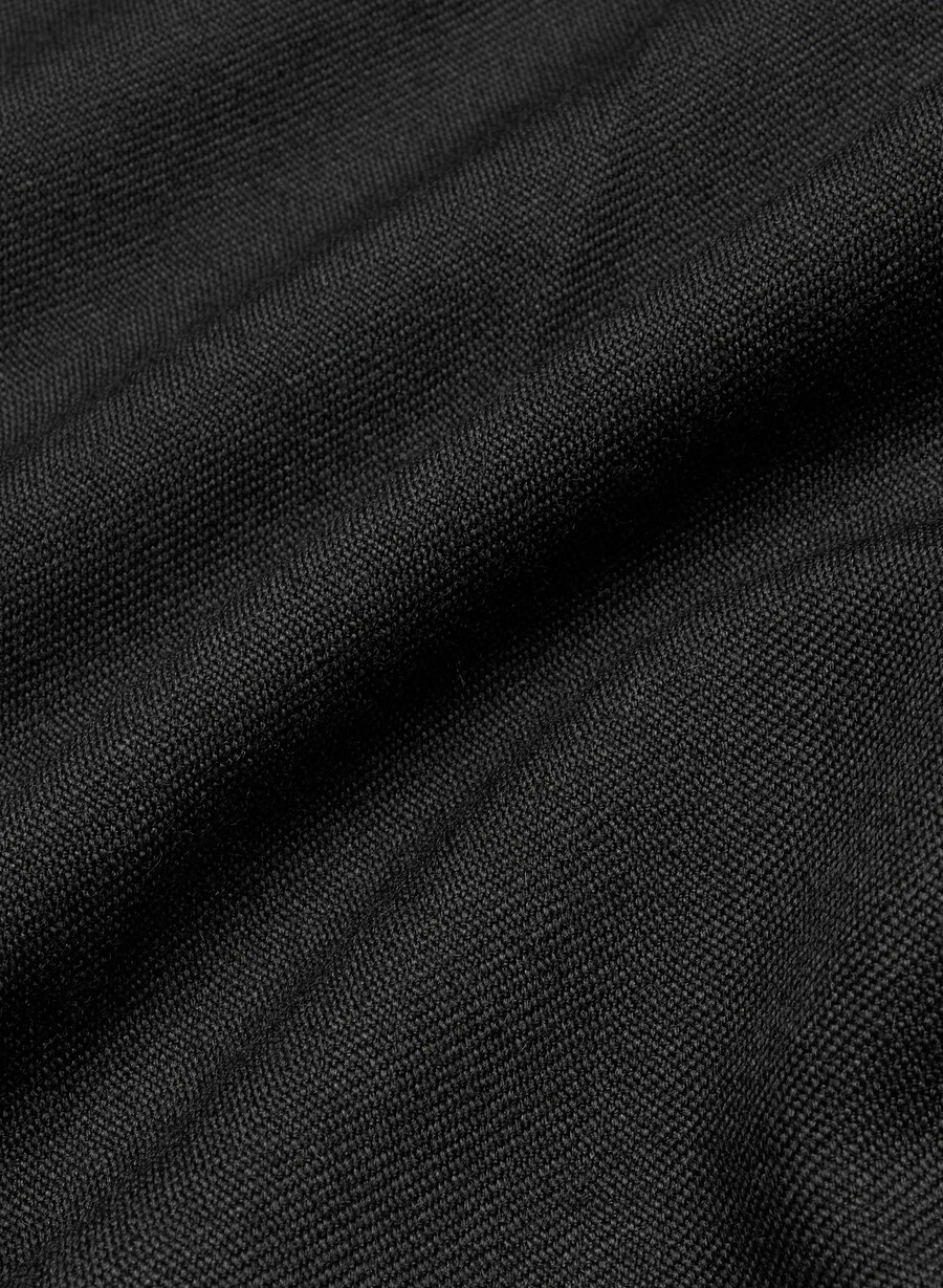 sylvan wool pant black