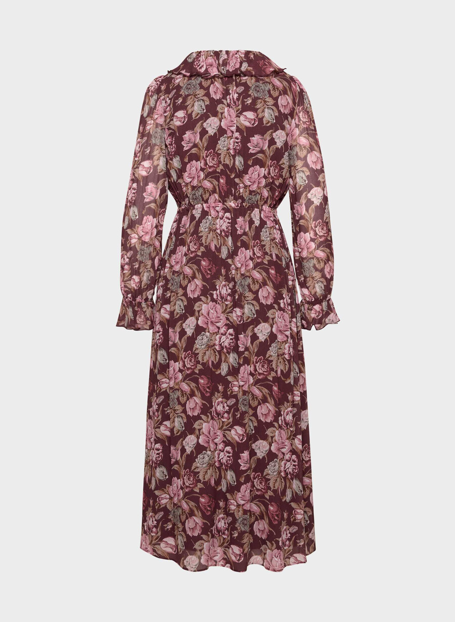 bronte dress cordovan frzn berry