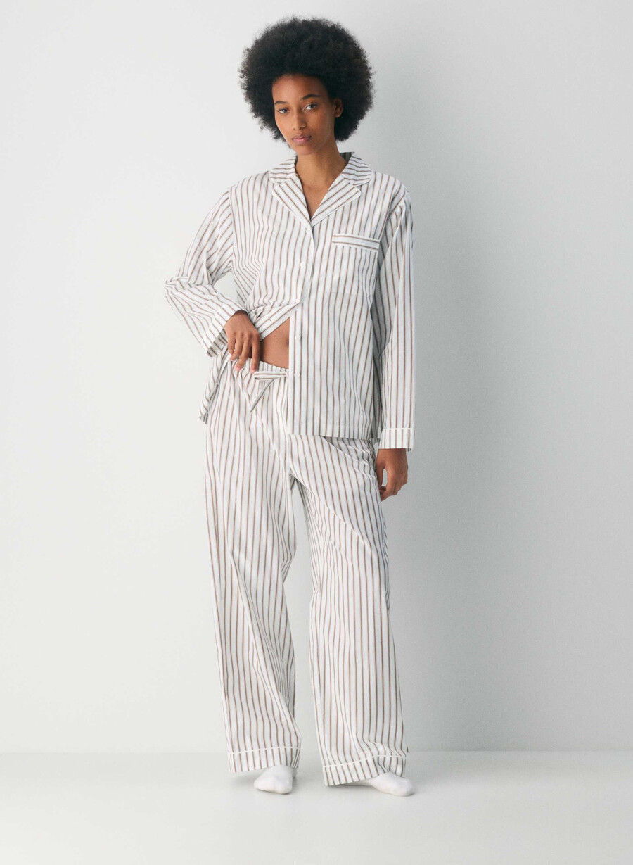 laze poplin pajama pant joel stripe b wtch
