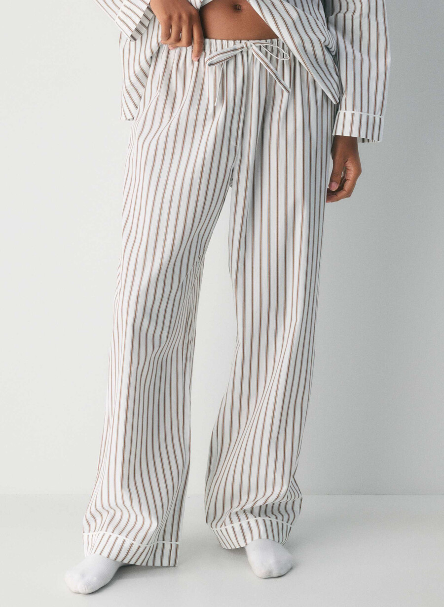laze poplin pajama pant joel stripe b wtch