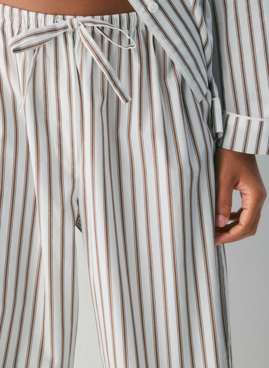 laze poplin pajama pant joel stripe b wtch