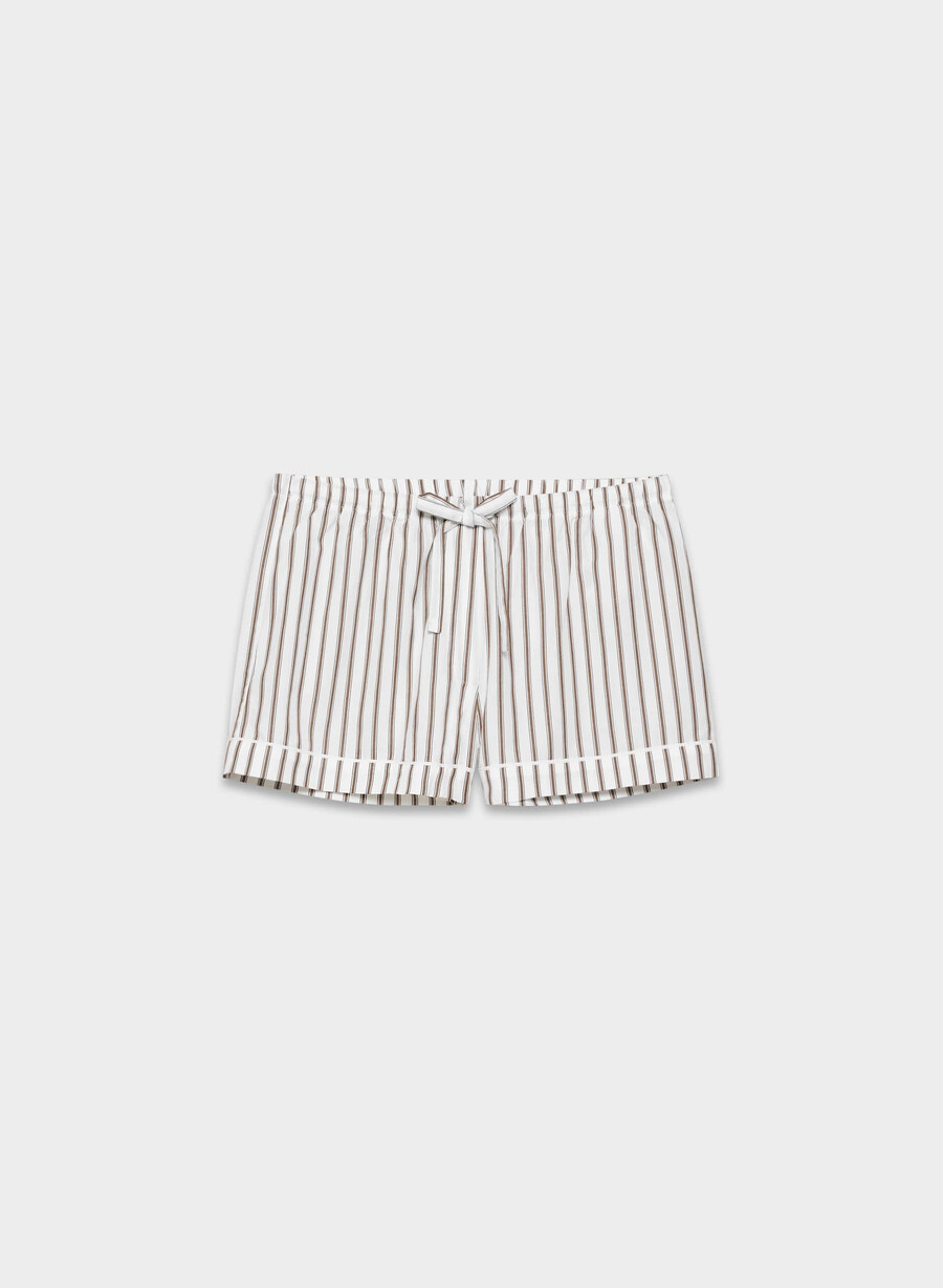 laze poplin pajama short joel stripe b wtch