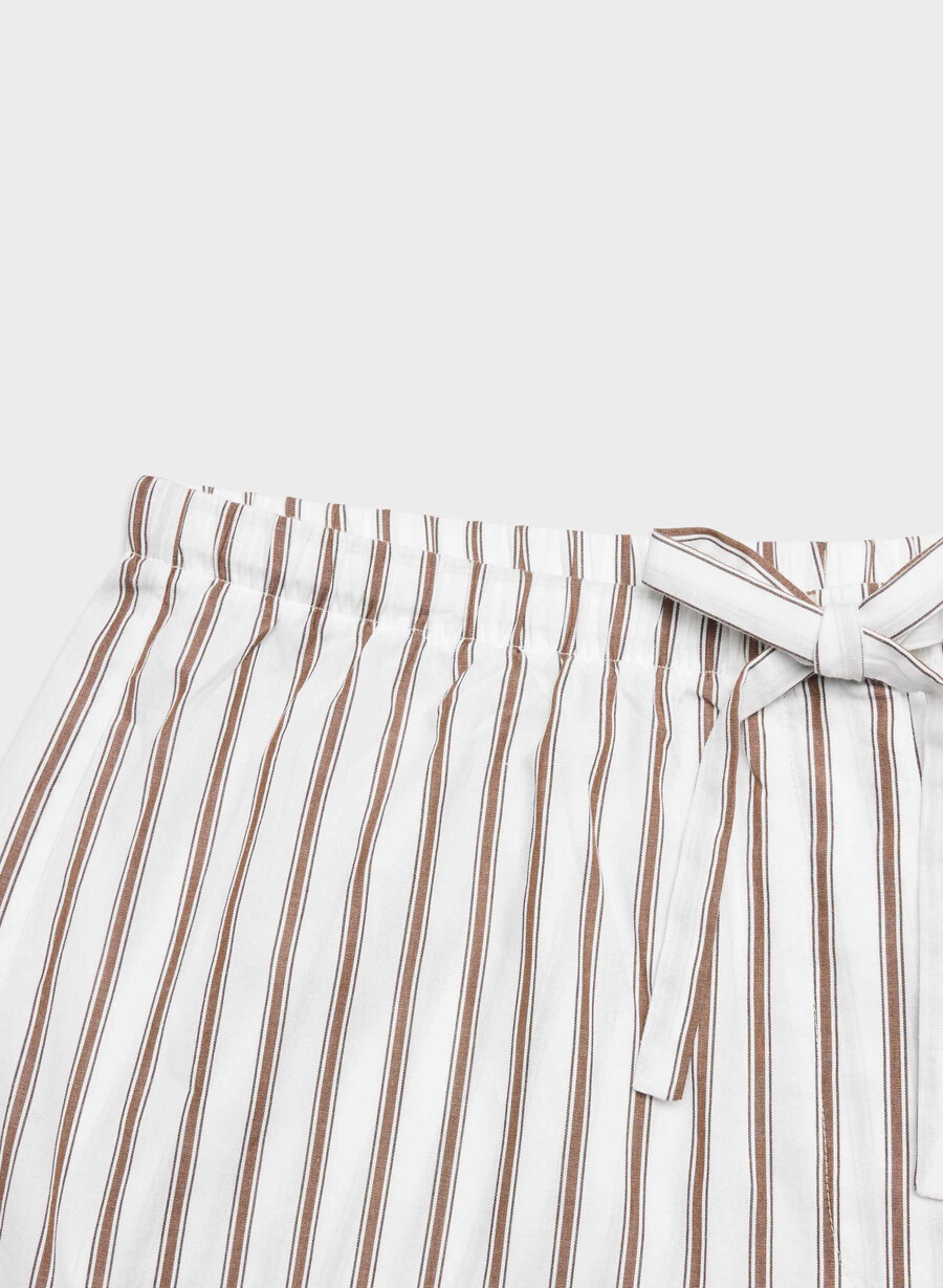 laze poplin pajama short joel stripe b wtch