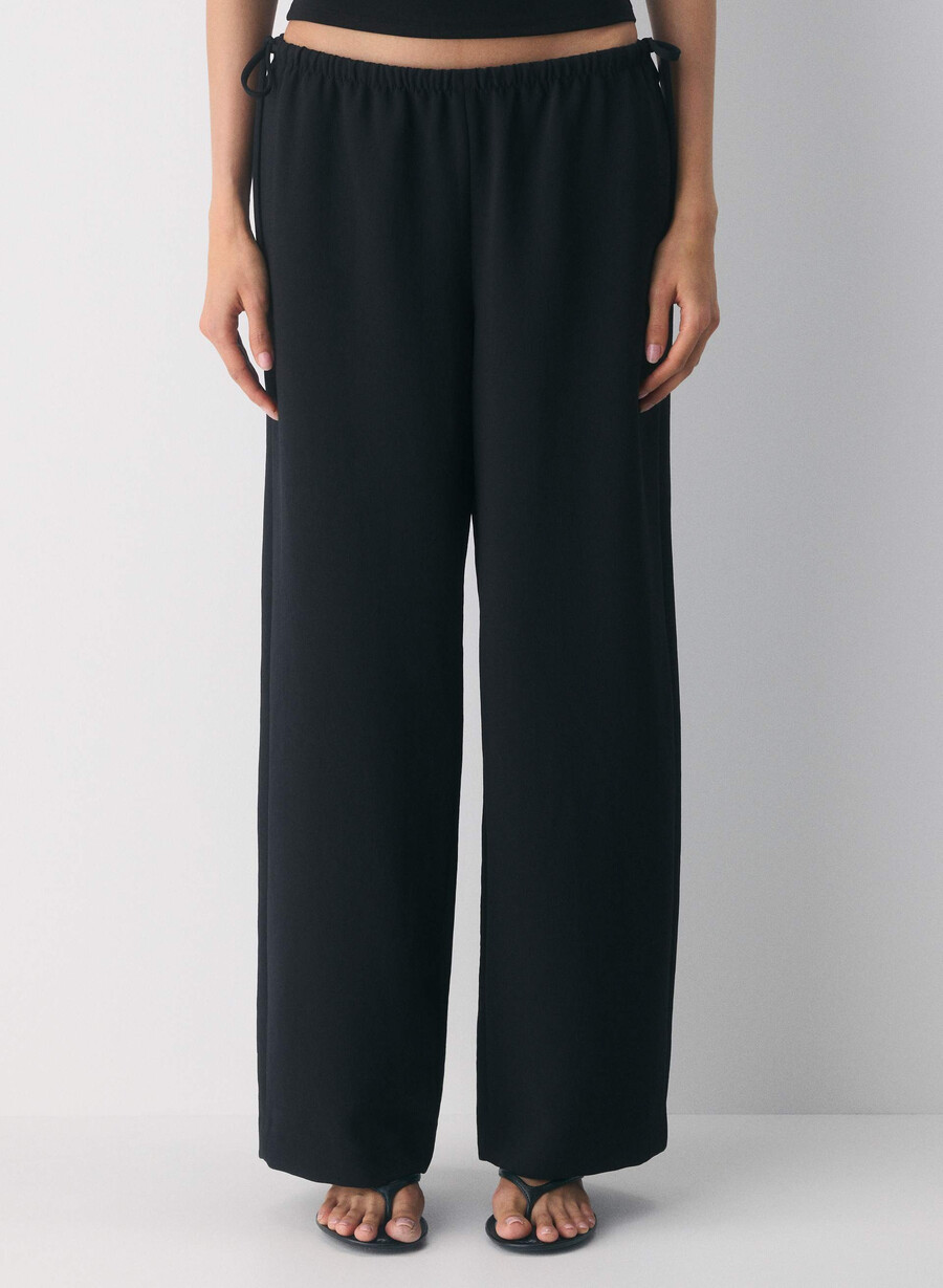 artisan pant - crepette black
