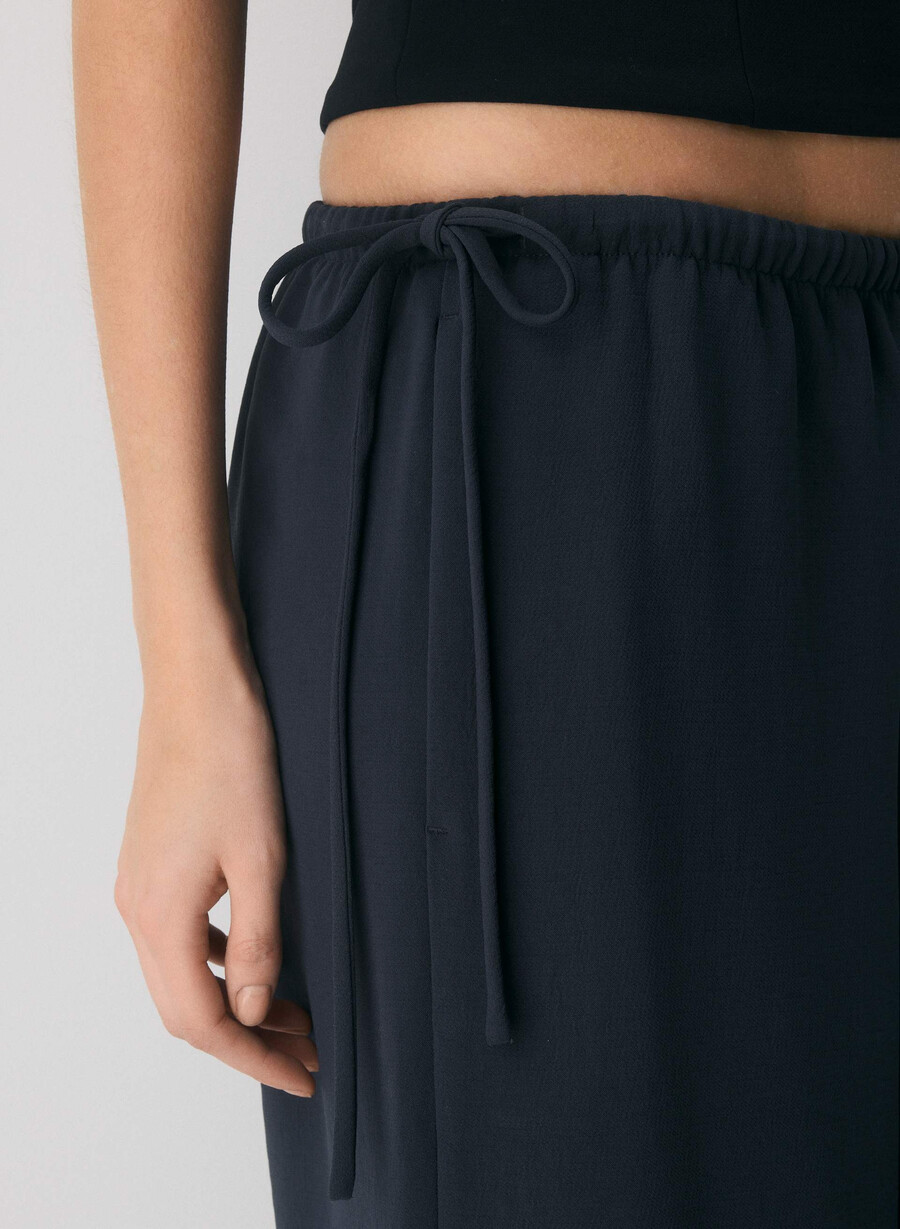 artisan pant - crepette dark night navy