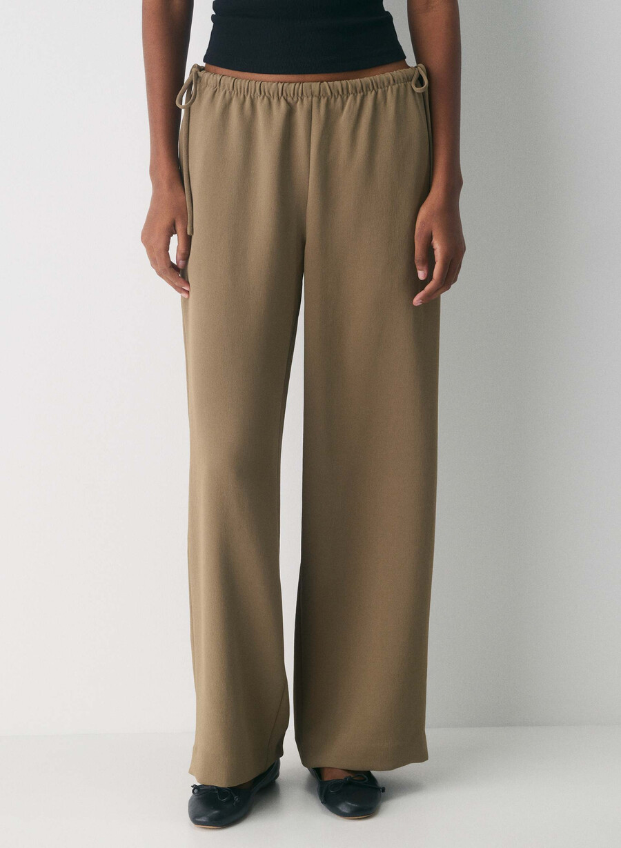 artisan pant - crepette folio brown