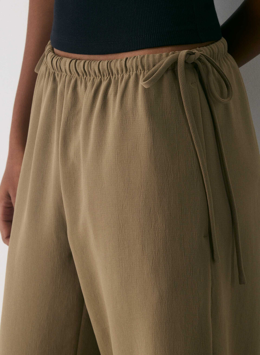 artisan pant - crepette folio brown