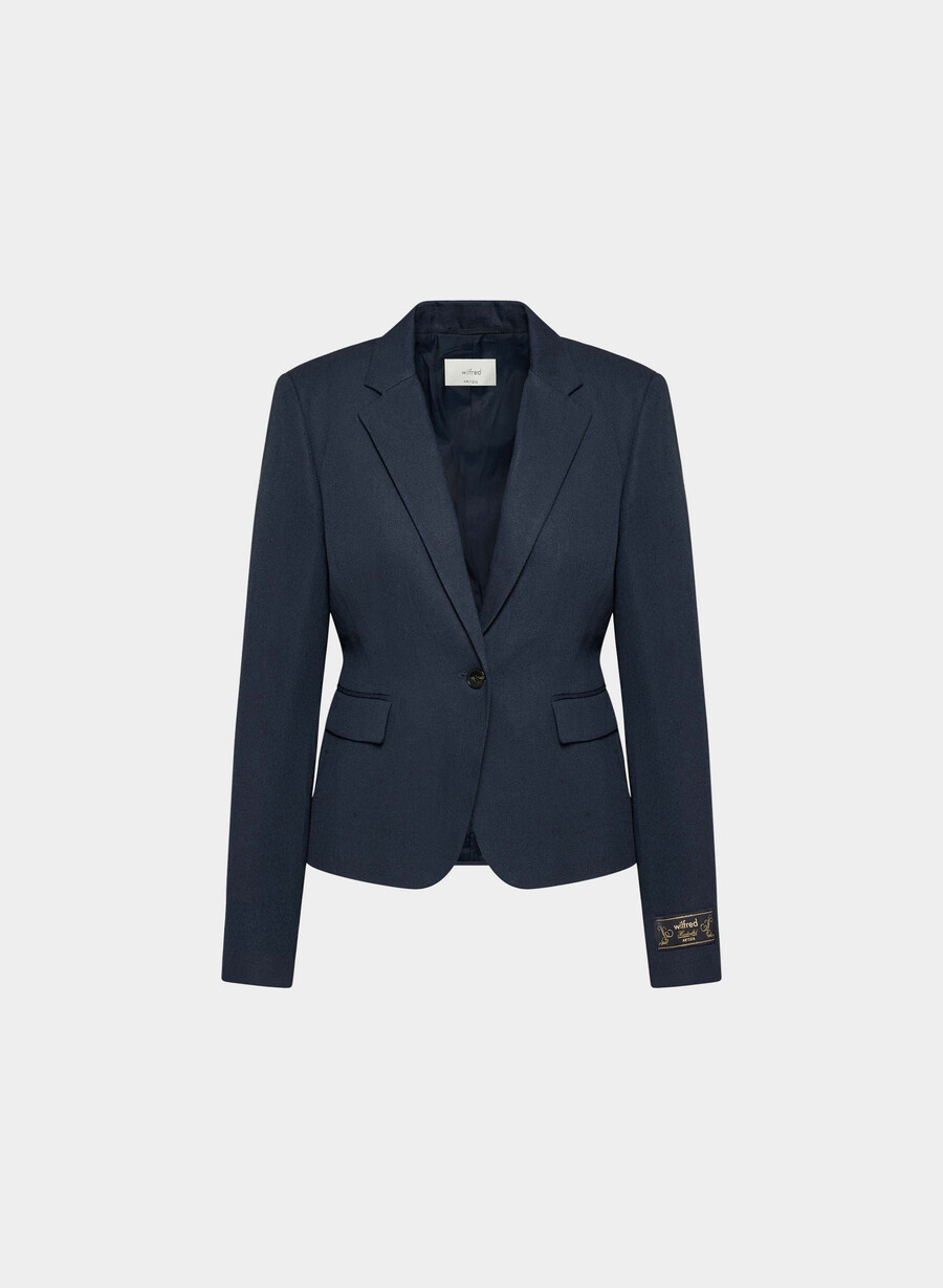etiquette blazer - linen admiral