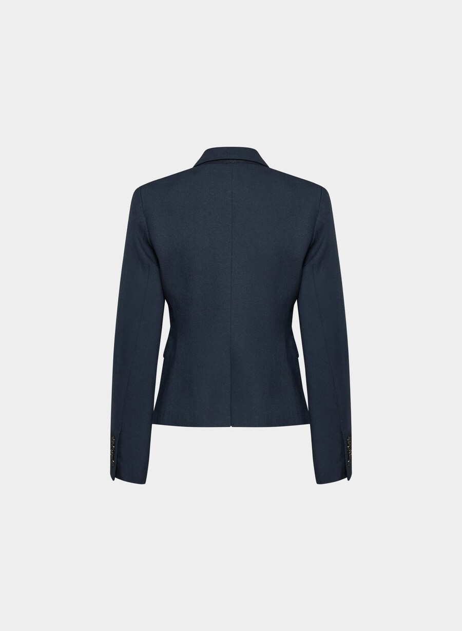 etiquette blazer - linen admiral