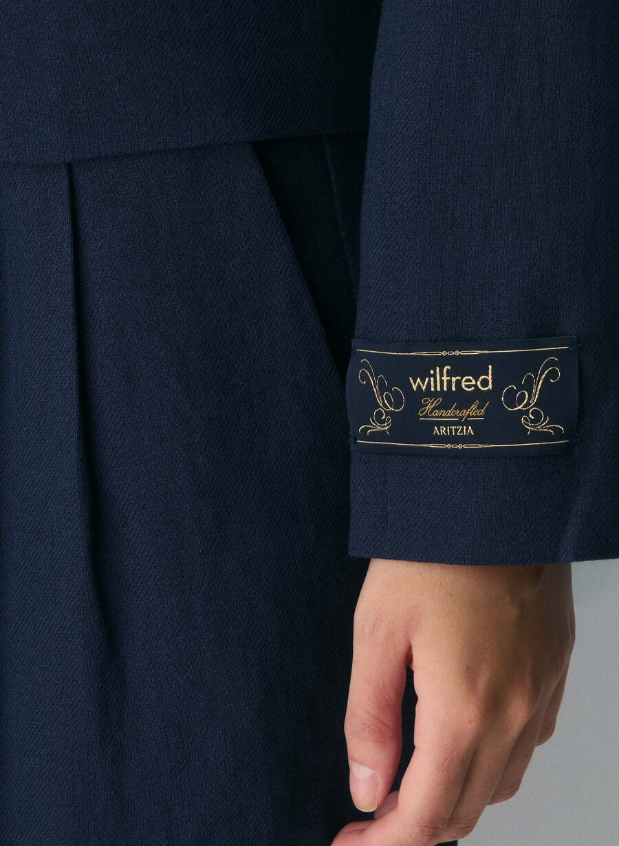 etiquette blazer - linen undyed dark ecru