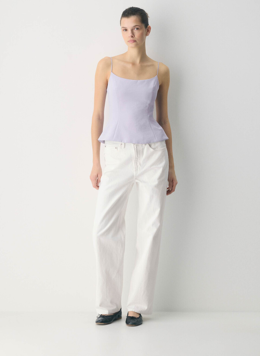 altar bustier - crepette wildflower lilac