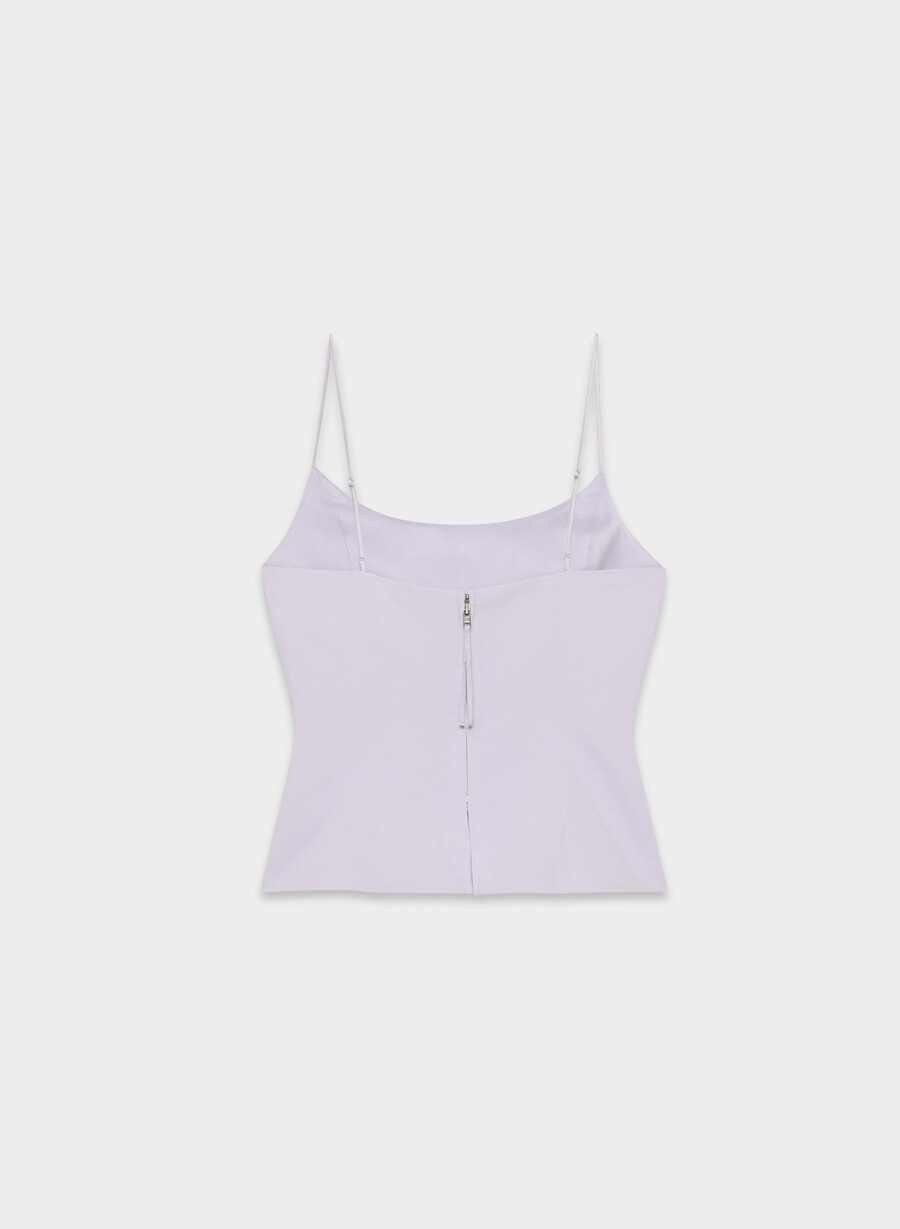 altar bustier - crepette wildflower lilac