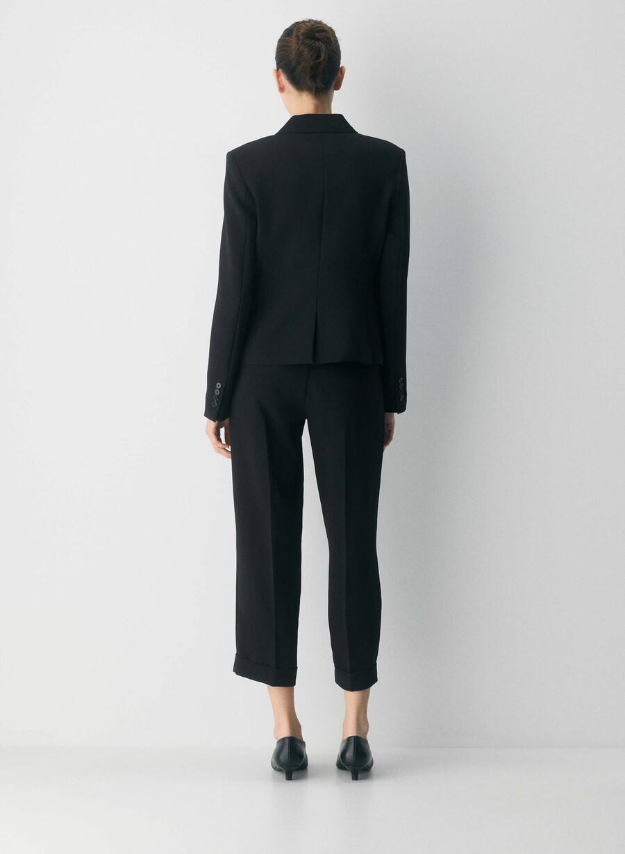 spire pant - crepette black