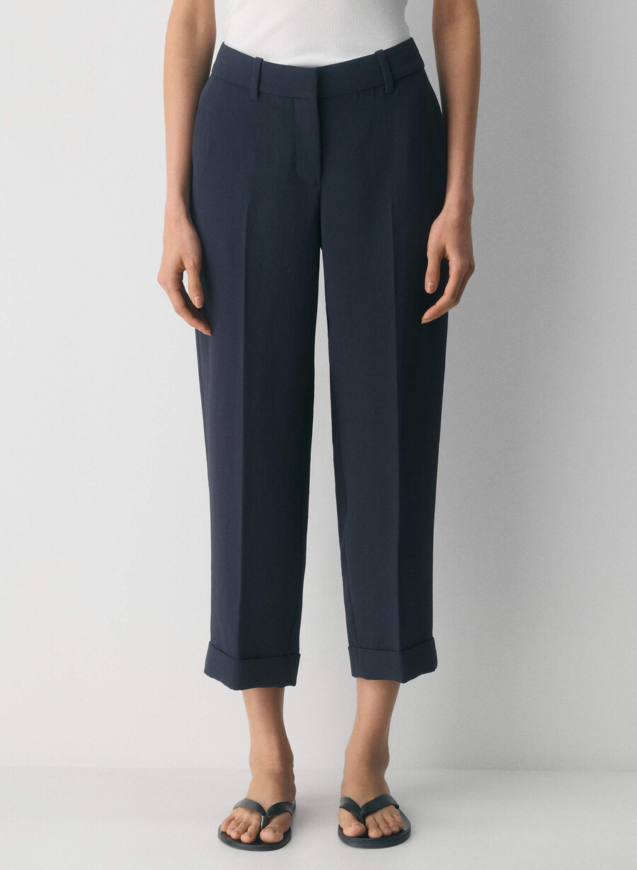 spire pant - crepette dark night navy