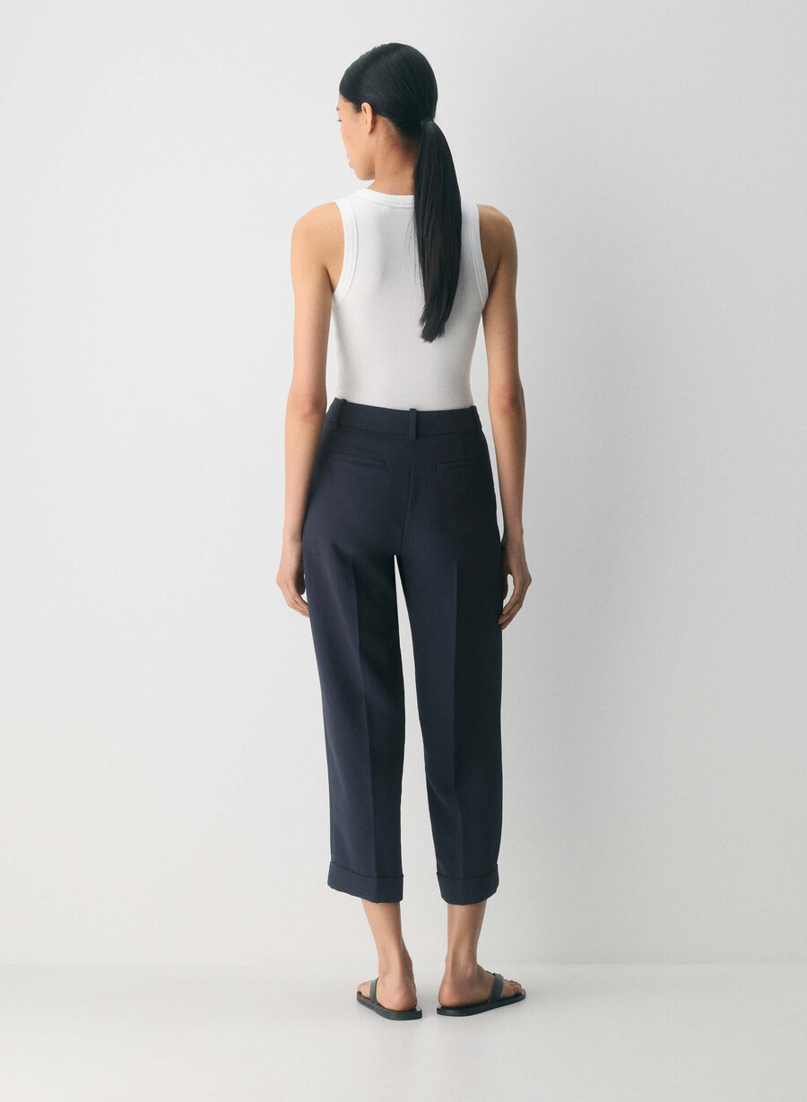 spire pant - crepette dark night navy