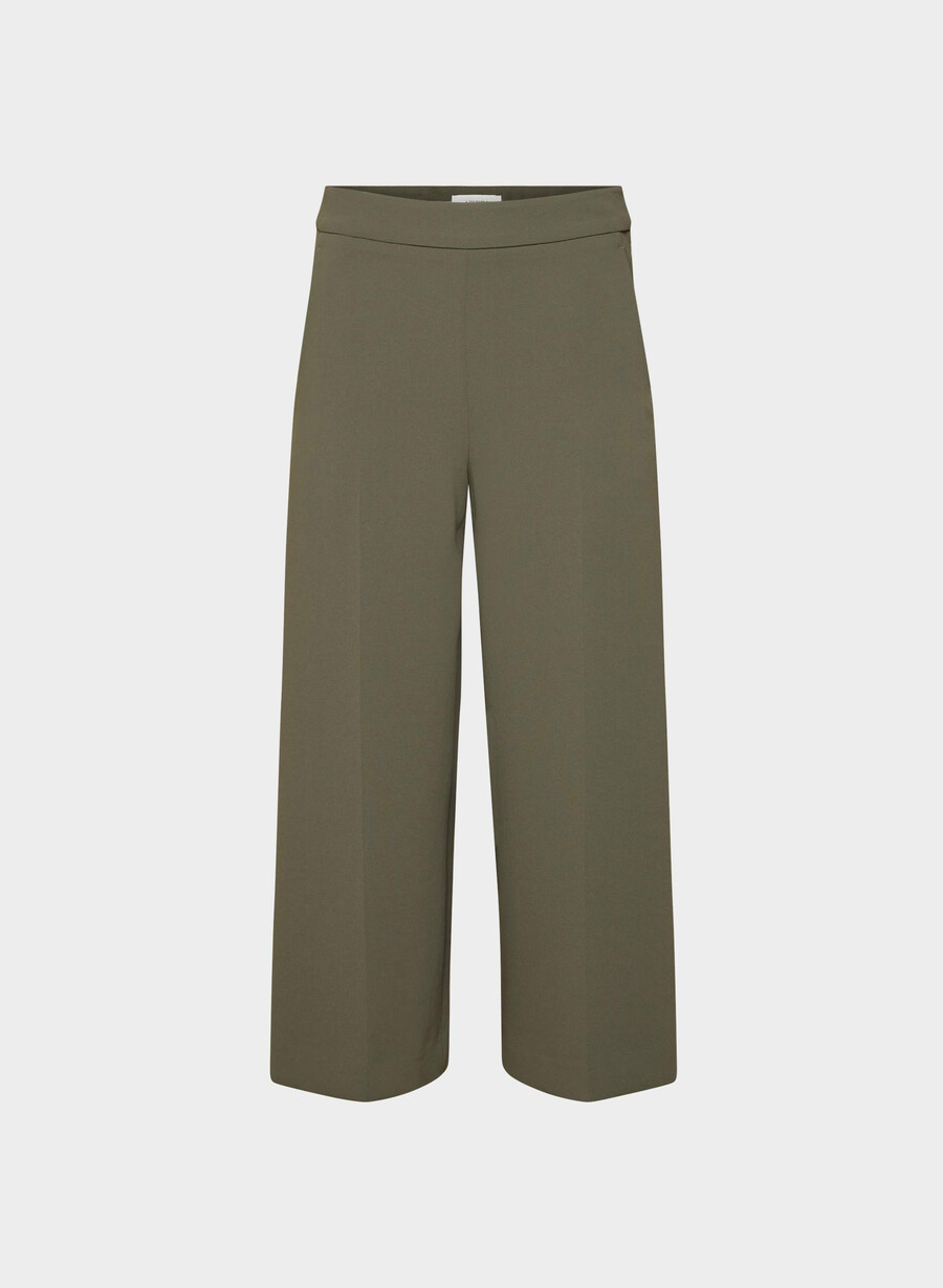 podium pant - crepette dark olive